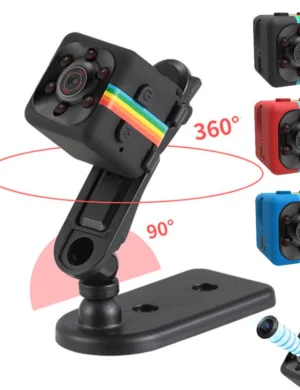 SQ11 HD 1080P Night Vision Camcorder Infrared Video Recorder Wired Camera (Black)( 7 Days Warranty )