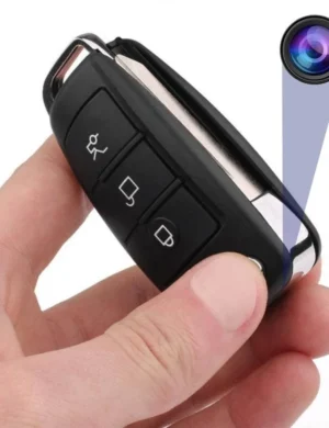 Car Keychain Camera with Nightvision Mode and Battery Backup Car Keychain