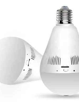 1080P Bulb Shape Fisheye 360° Panoramic Wireless Wifi IP CCTV Security Camera (7 Days Warranty) (Copy)